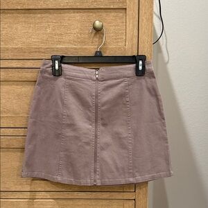 Forever 21 Mauve Mini Skirt